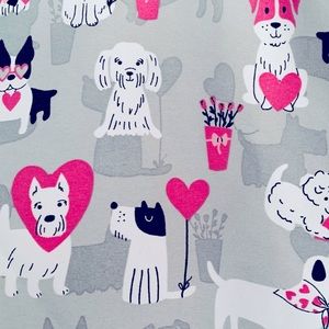 Puppy Dogs Design Scrub Top (see details)